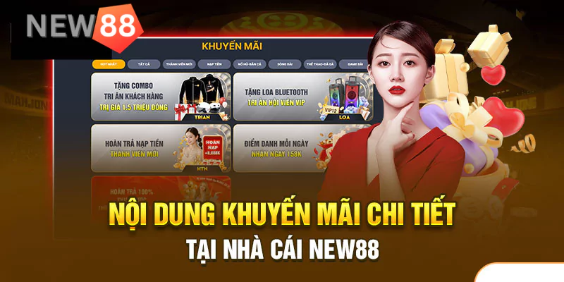 Giải đáp thắc mắc về khuyến mãi tại New88