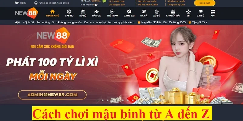 Cách chơi mậu binh từ A đến Z