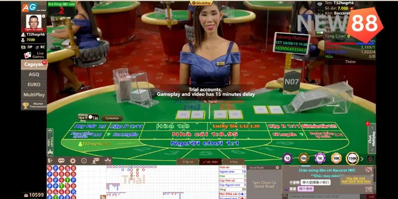 Chú ý kinh nghiệm chơi Baccarat cân đối vốn cược 