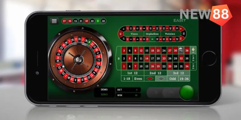 Luật chơi Roulette trên điện thoại hoàn toàn giống các phiên bản khác