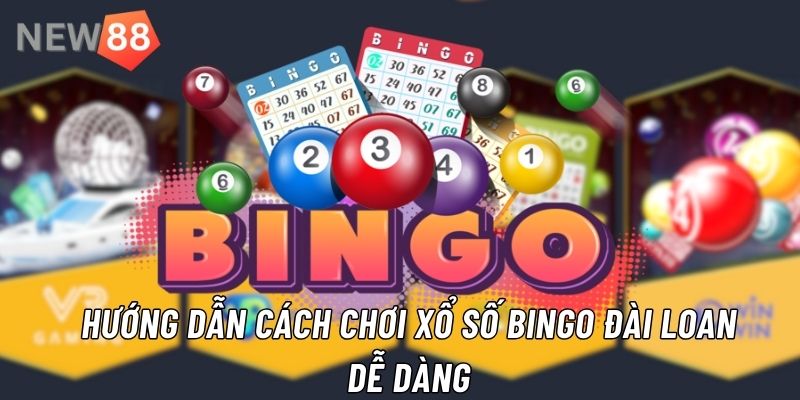 New88 hướng dẫn bet thủ cách chơi xổ số Bingo Đài Loan đơn giản