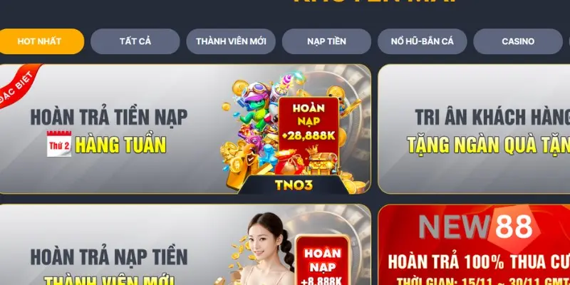 Nhận khuyến mãi hấp dẫn