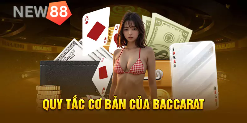 Quy luật rút quân bài thứ 3 trong Baccarat New88